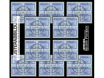 Mengenlot - DDR Aufbau 2549 v - 10x Viererblockeinheit /gest.