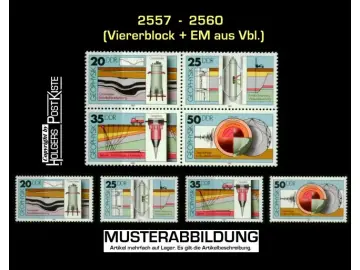 Speziallot DDR - 2557-2560 - Viererblock+Satz postfrisch