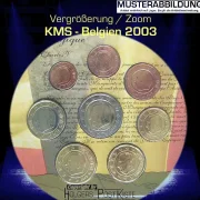 offizielles Kursmünzenset KARL V - Habsburger Reich 2003 = 5 Länder-Set