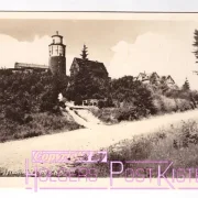 Ansichtskarte (Kleinformat/Handfoto) - Großer Inselsberg mit Sendeturm & Herberge