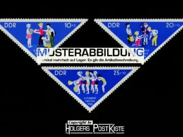 Satzausgabe DDR 1045-1047 Pioniertreffen Chemnitz