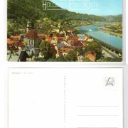 Ansichtskarte - Ortschaft Königstein mit Festung Königstein /Sächs.Schweiz