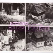 Ansichtskarte - Waschleithe Erzgeb. - Heimatecke Miniaturpark