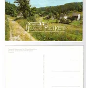 DDR-Ansichtskarte - Ortsansicht Rehefeld-Zaunhaus Osterzgebirge