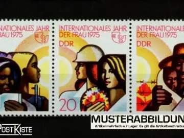 Zusammendruck DDR WZd322 (2019-2021) Internationales Jahr der Frau (UNO)