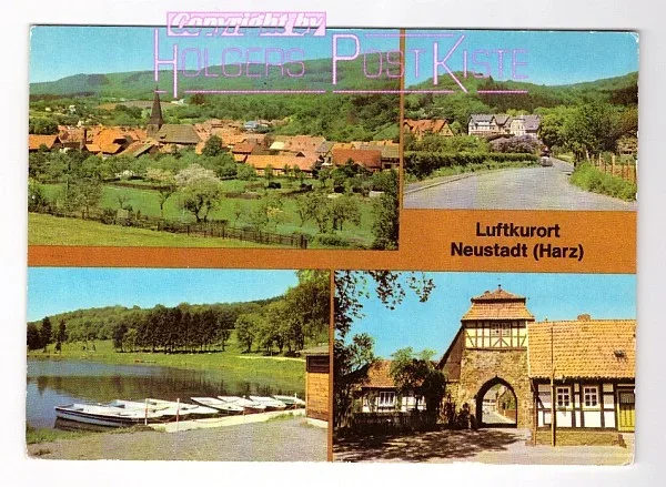 DDR-Ansichtskarte - Luftkurort Neustadt im Harz