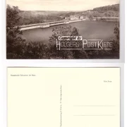 Ansichtskarte (Echtfoto) - Rappbode-Talsperre bei Rübeland im Harz