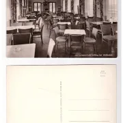 Ansichtskarte (Echtfoto) - HO-Terrassen-Café Leißling bei Weißenfels