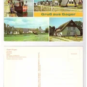 DDR-Ansichtskarte - Gruß aus Gager - Insel Rügen