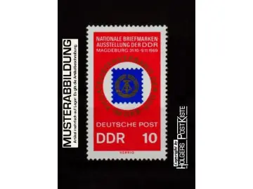 Einzelausgabe DDR 1477 Briefmarkenausstellung (Kulturbund der DDR)