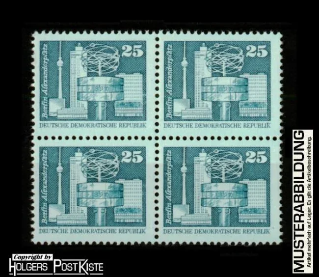 Viererblockeinheit DDR 2521 Aufbau-Serie (Alexanderplatz)