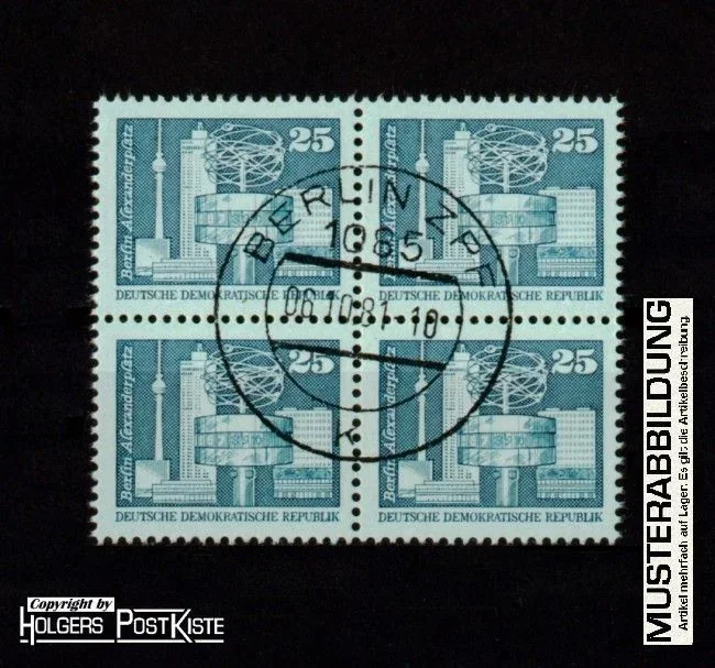 Viererblockeinheit DDR 2521 Aufbau-Serie (Alexanderplatz)