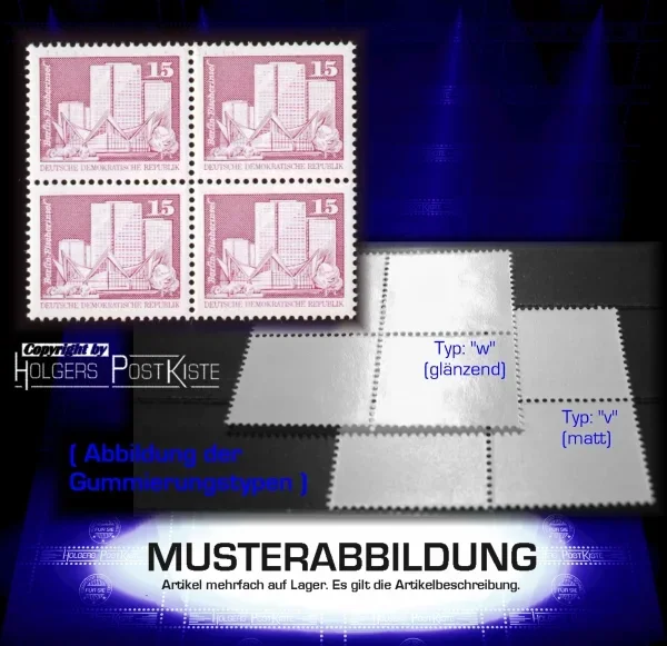 Viererblockeinheit DDR 2501 v Aufbau-Serie (Fischerinsel Berlin)