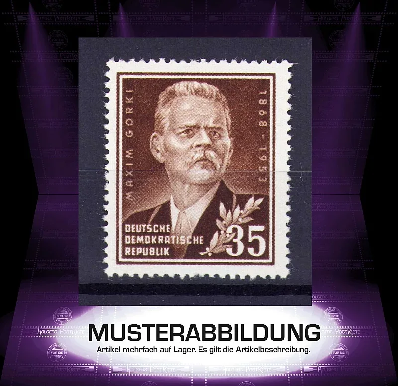 Einzelausgabe DDR 354 - Maxim Gorki