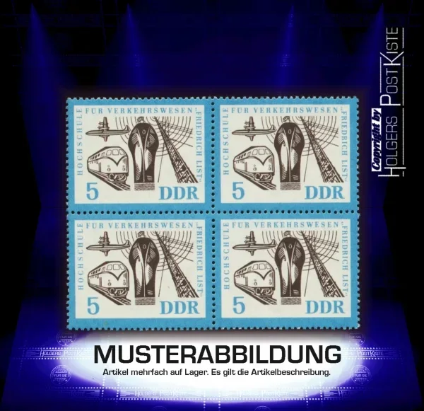 Viererblockeinheit DDR 916 Verkehrshochschule Friedrich List
