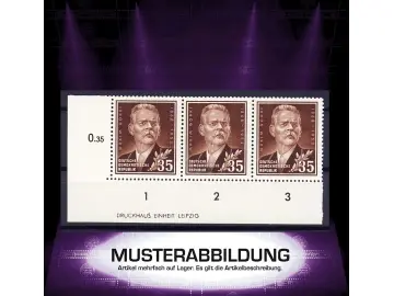 Druckvermerk (DZ) DDR 354 - Maxim Gorki