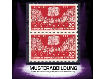 Paareinheit DDR 821 - SED-Partei