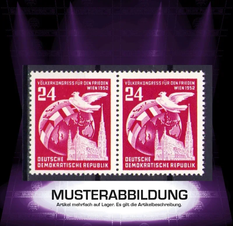 Paareinheit DDR 320 - Völkerkongress Wien