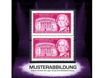 Paareinheit DDR 382 - Berühmte deutsche Baumeister