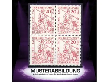 Vierereinheit DDR 544 - Tag der Briefmarke