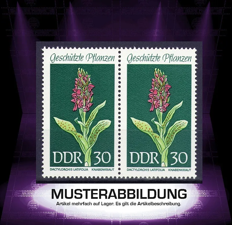 Paareinheit DDR 1461 - Geschützte Pflanzen