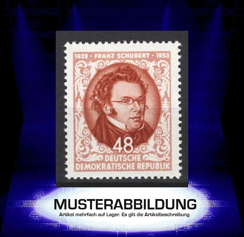 Einzelausgabe DDR 404 YI - Franz Schubert