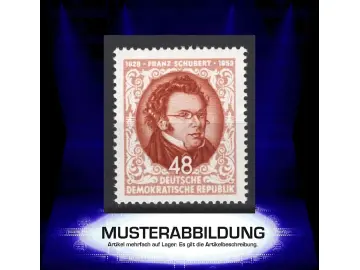 Einzelausgabe DDR 404 YI - Franz Schubert