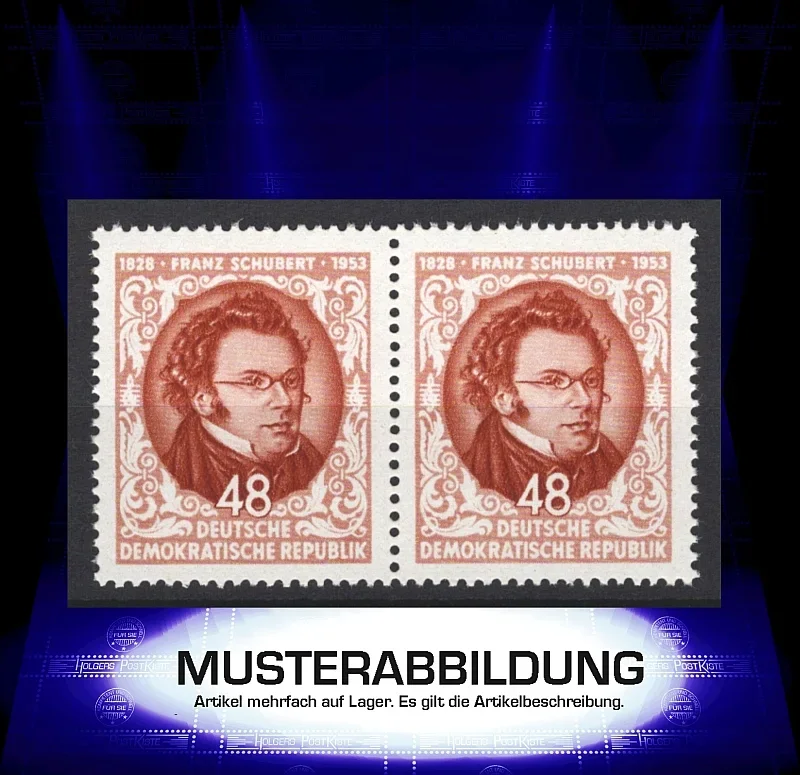 Paareinheit DDR 404 YI - Franz Schubert