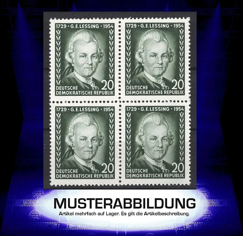 Vierereinheit DDR 423 YI - G.Ephraim Lessing