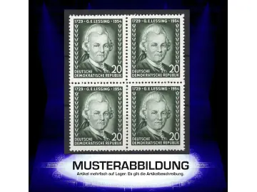 Vierereinheit DDR 423 YI - G.Ephraim Lessing