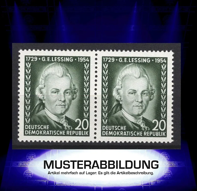 Paareinheit DDR 423 YI - G.Ephraim Lessing