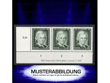 Druckvermerk (DV) DDR 423 YI - Lessing