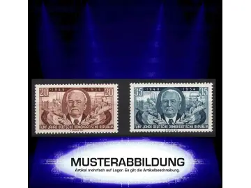 Satzausgabe DDR 443+444 Satzlot - 5.Jahrestag DDR-Gründung Pieck