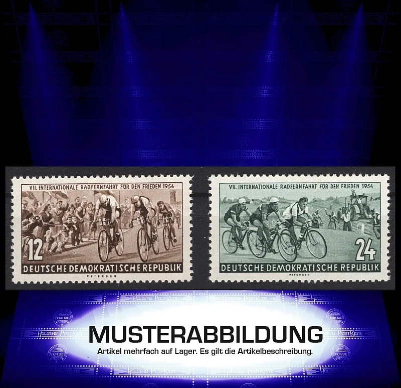 Satzausgabe DDR 426+427 Satzlot - Friedensfahrt