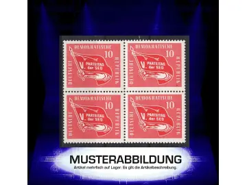 Vierereinheit DDR 633 - Parteitag SED