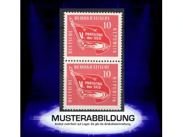 Paareinheit DDR 633 - Parteitag SED