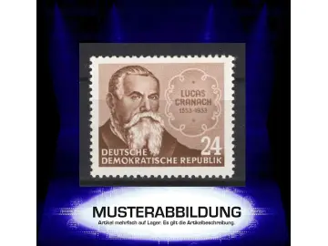 Einzelausgabe DDR 384  - Lucas Cranach
