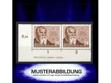 Druckvermerk (DV) DDR 384 - Lucas Cranach