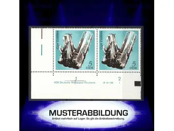 Druckvermerk (DV) DDR 1737 - Minerale