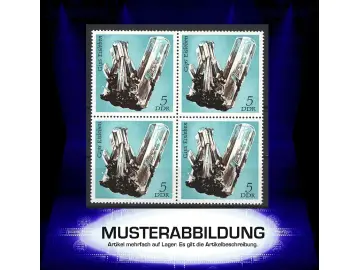 Vierereinheit DDR 1737 - Minerale