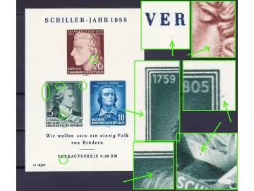Bildfehler DDR Block 12 TA (464-466 B)